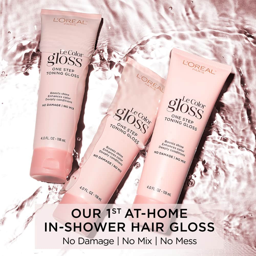 LOreal Hair Color Le  Color Gloss Cool Blonde Social With Text